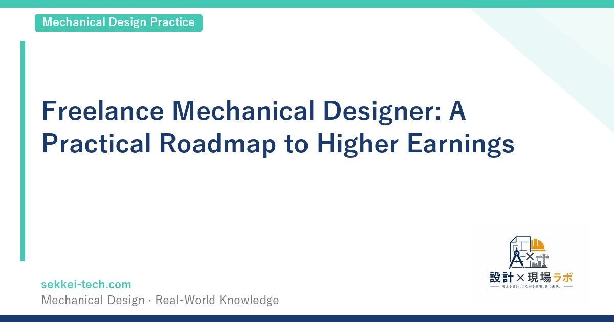 Freelance Mechanical Designer: A Practical Roadmap to Higher Earnings