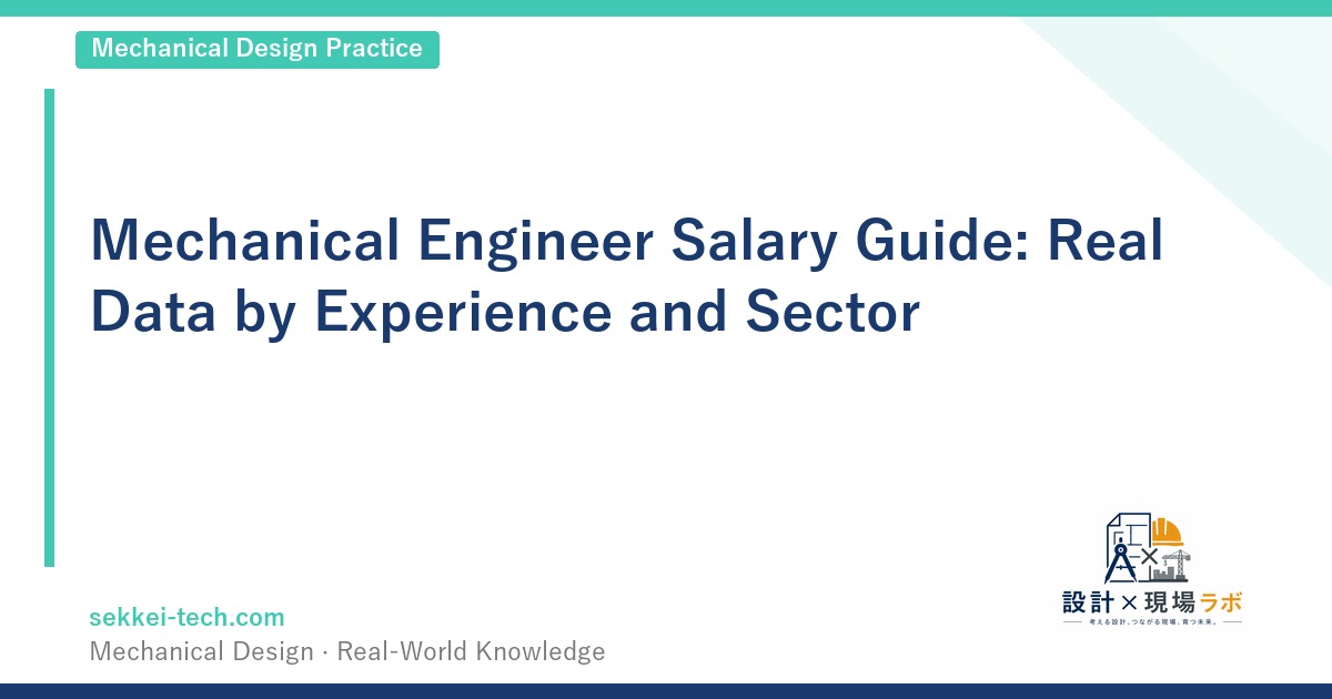Mechanical Engineer Salary Guide: Real Data by Experience and Sector