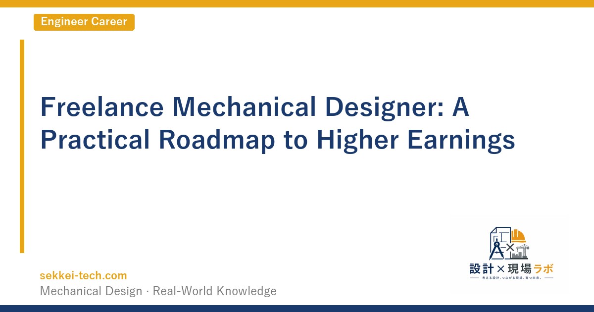 Freelance Mechanical Designer: A Practical Roadmap to Higher Earnings