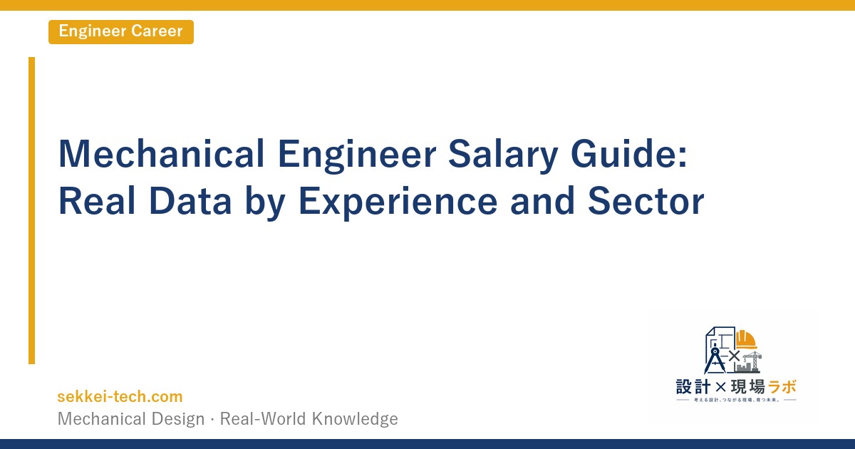Mechanical Engineer Salary Guide: Real Data by Experience and Sector
