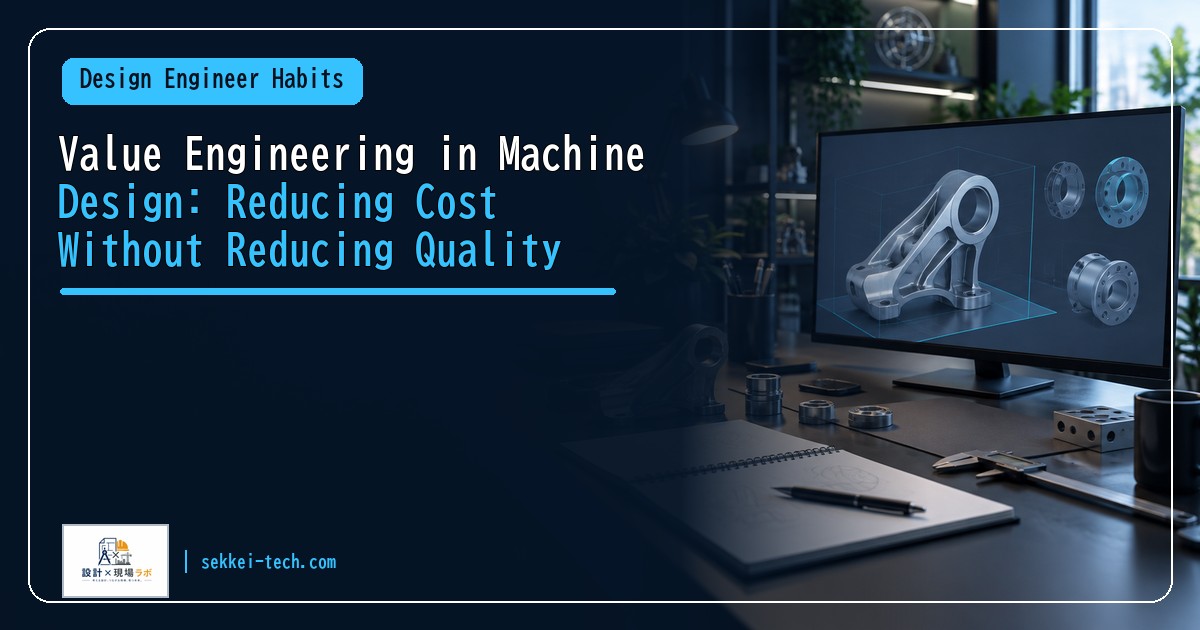 Value Engineering in Machine Design: Reducing Cost Without Reducing Quality