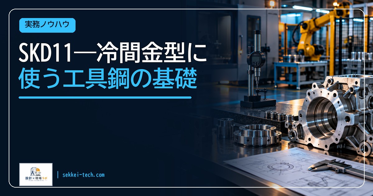 SKD11——冷間金型に使う工具鋼の基礎