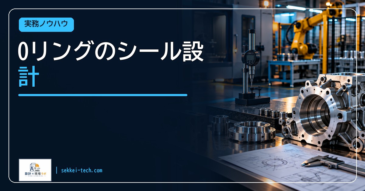 Oリングのシール設計