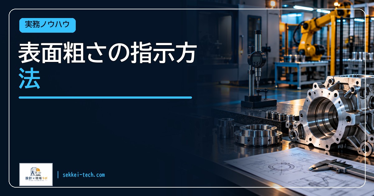表面粗さの指示方法
