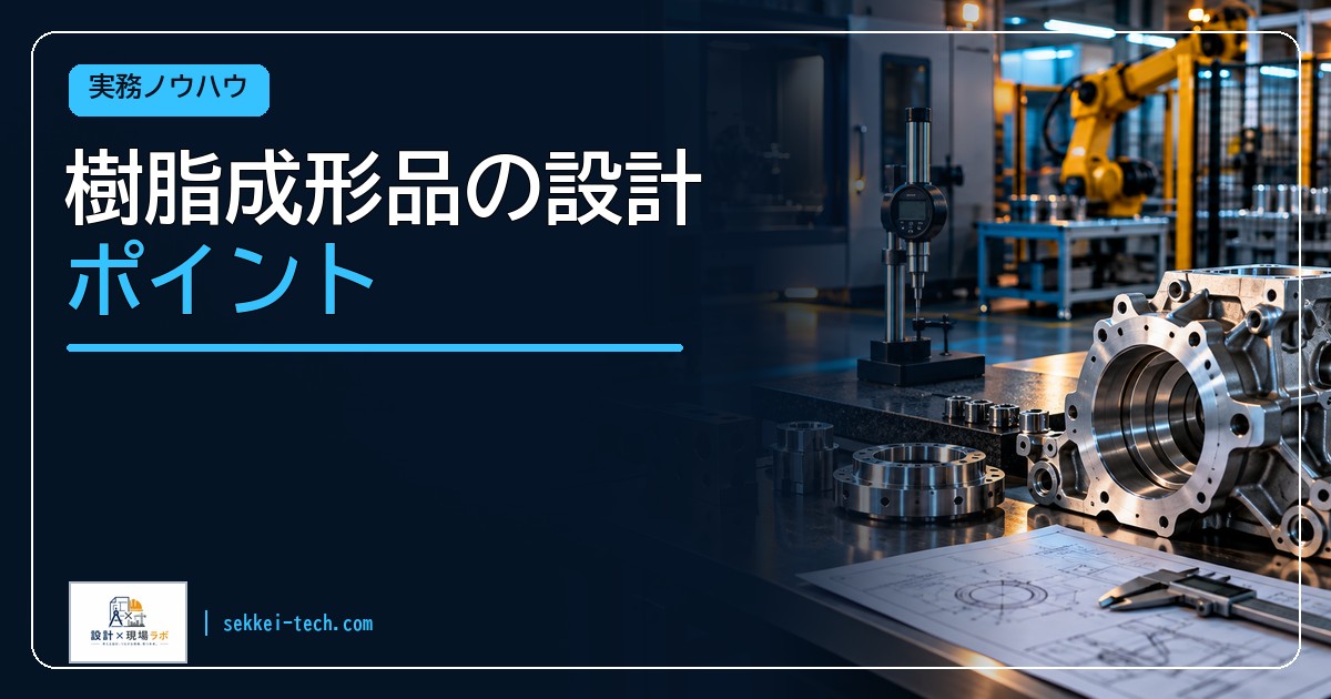 樹脂成形品の設計ポイント