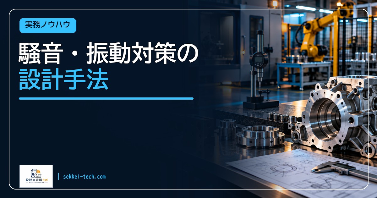 騒音・振動対策の設計手法