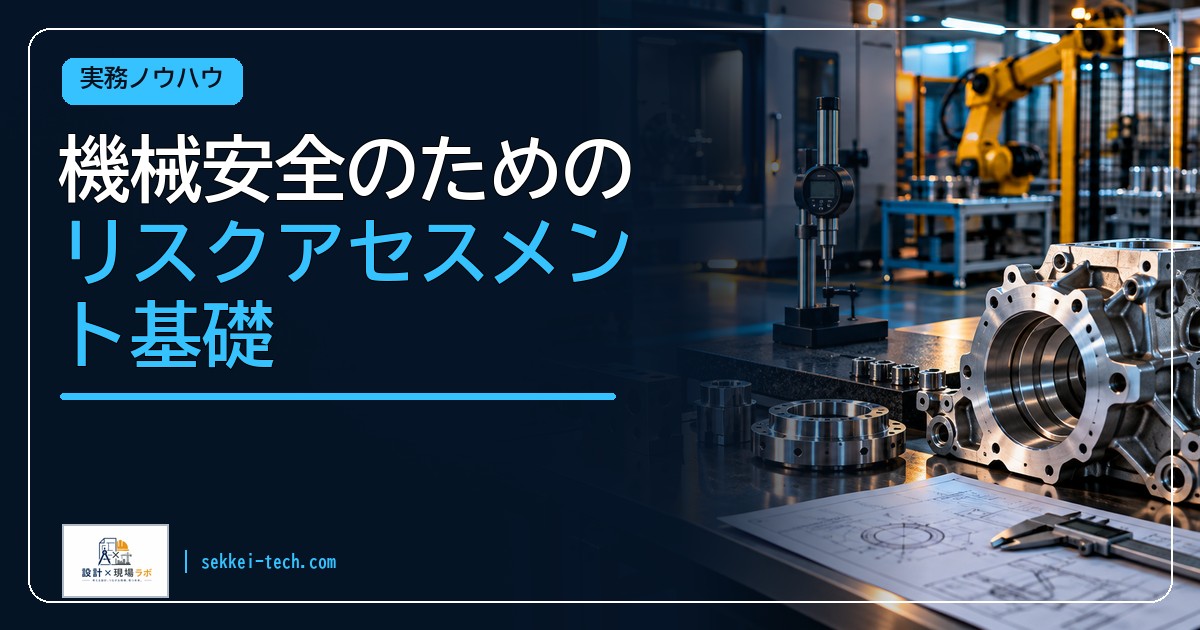 機械安全のためのリスクアセスメント基礎