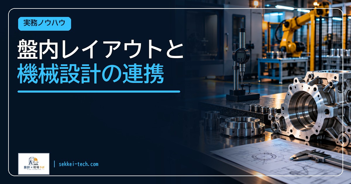 盤内レイアウトと機械設計の連携