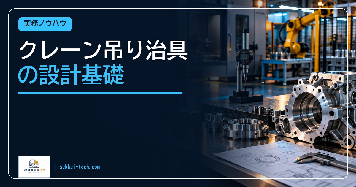クレーン吊り治具の設計基礎