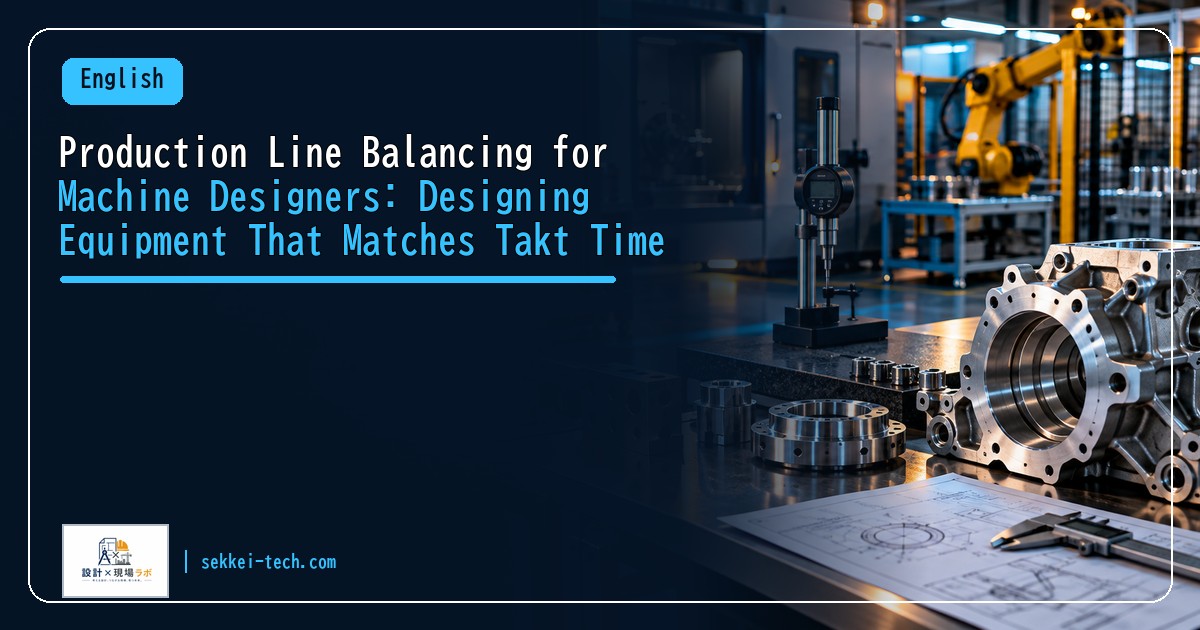 Production Line Balancing for Machine Designers: Designing Equipment That Matches Takt Time