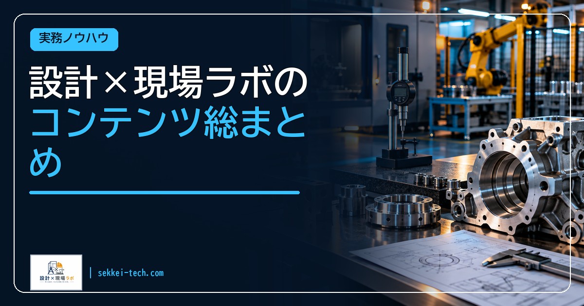 設計×現場ラボのコンテンツ総まとめ