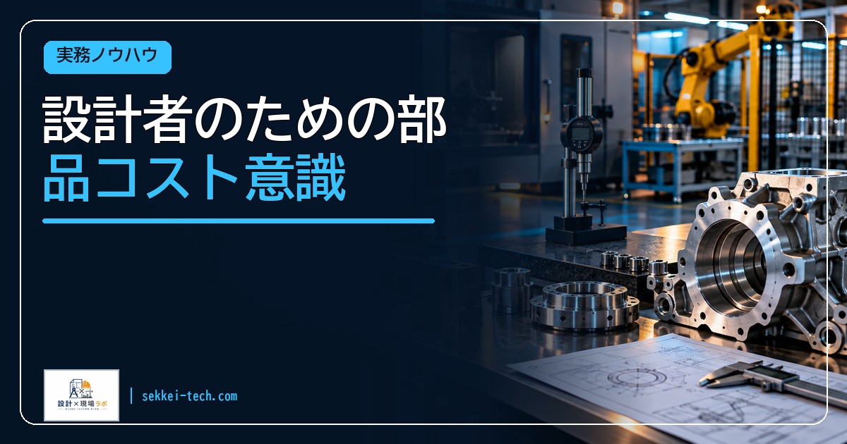 設計者のための部品コスト意識